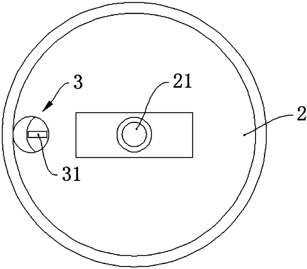 Light positioning device for ultrasonic biological microscope and ultrasonic biological microscope