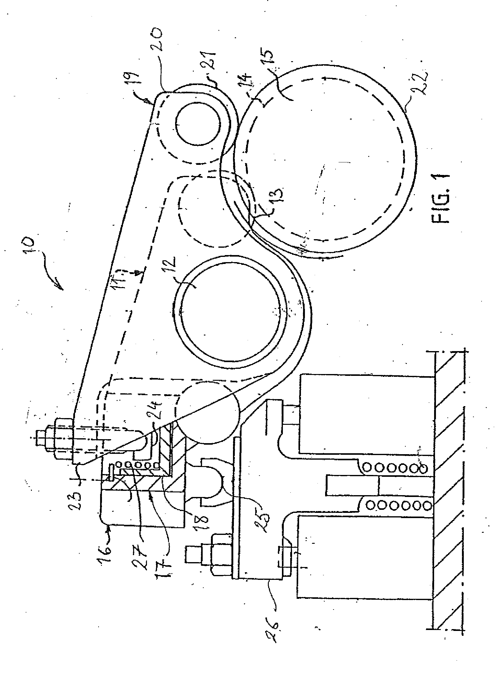 Exhaust valve mechanism for an internal combustion engine