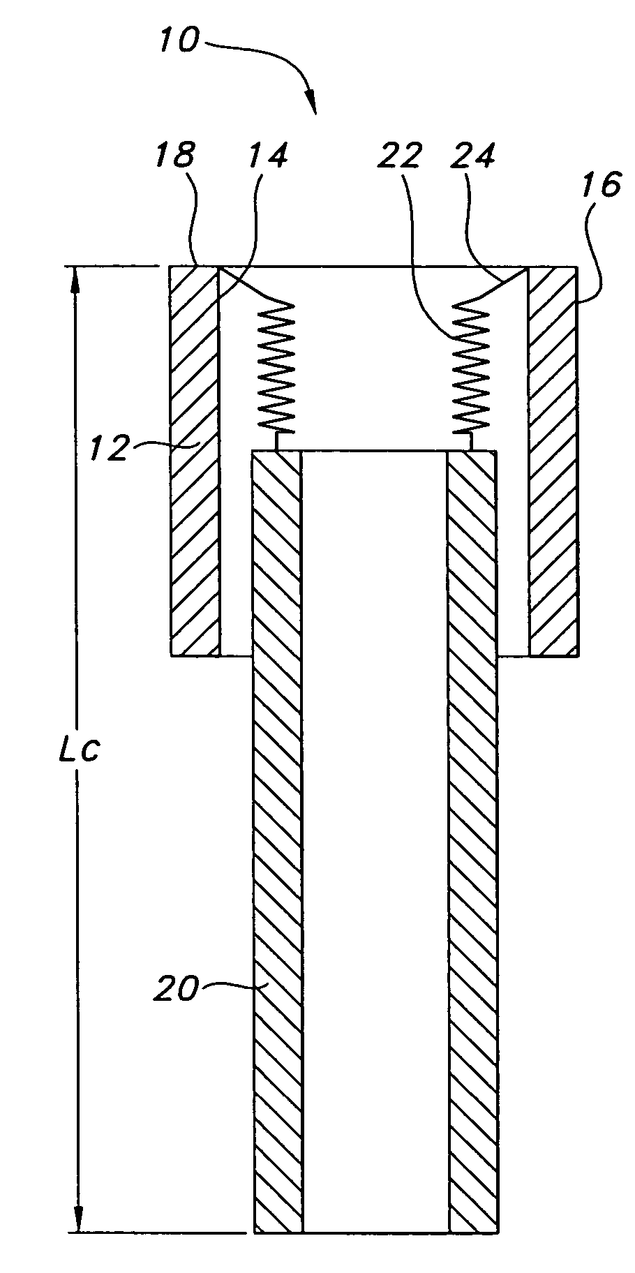 Variable length endovascular graft prosthesis adapted to prevent endoleaks