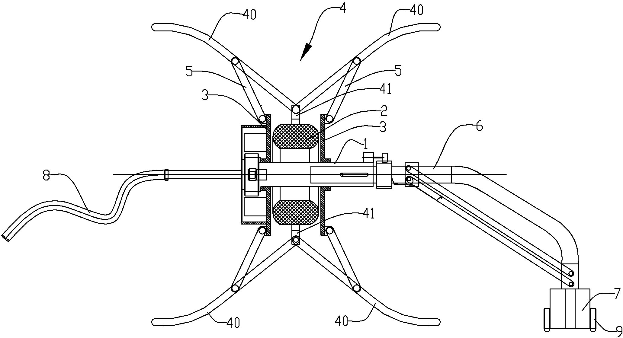 Inflation protection device and method for welding of pipe fitting