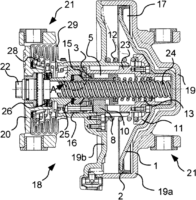 Pneumatic brake cylinder