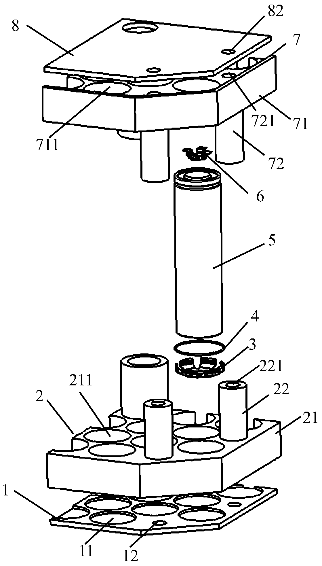 A battery pack structure and electric vehicle