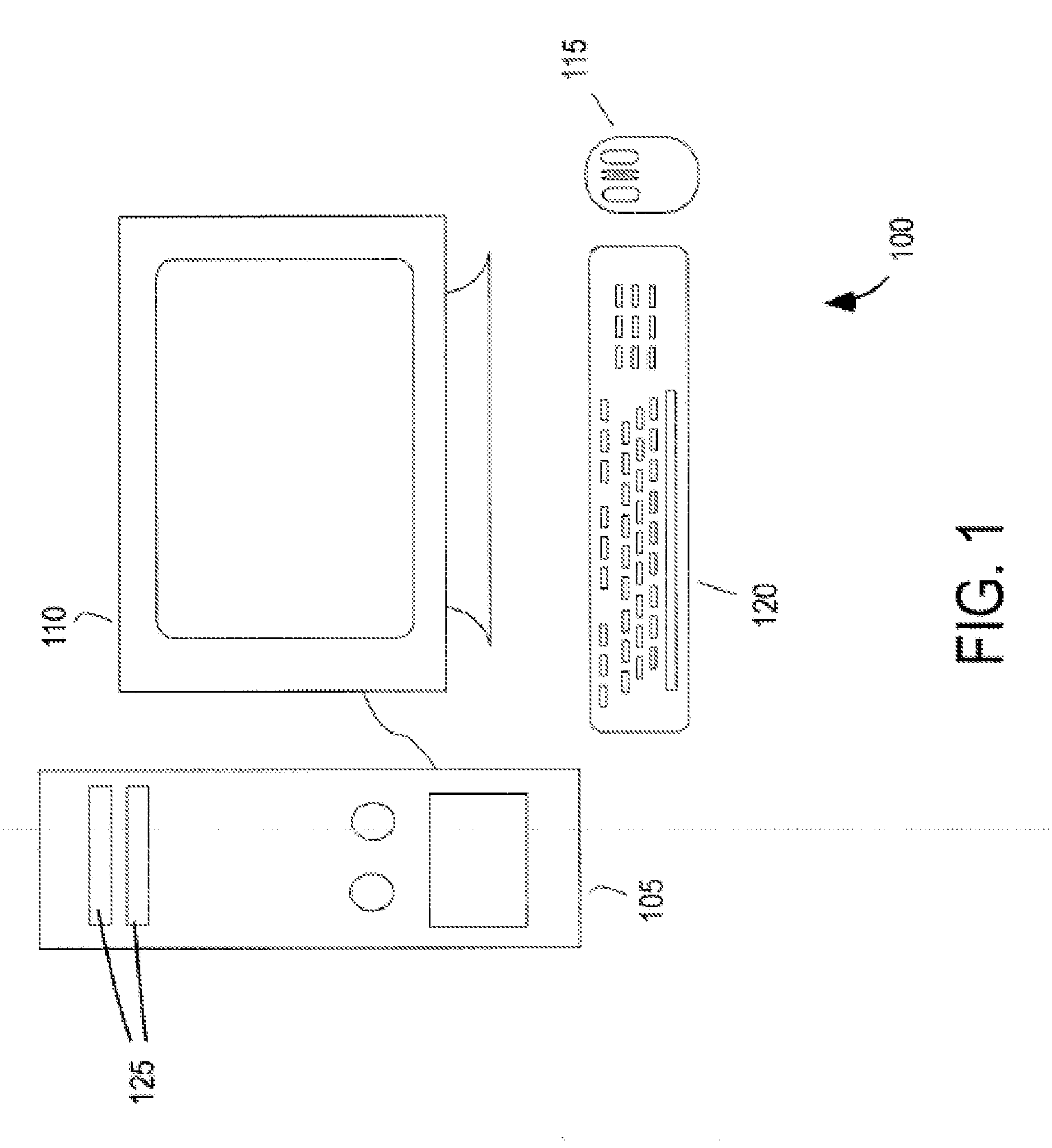 Control device with an accelerometer system