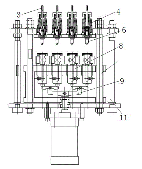 Method and device for automatic detection of high-voltage resistance of spark plug