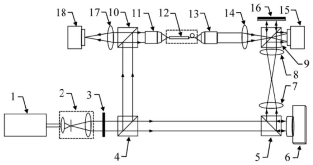 Transmission electron microscope system and method for realizing optical focusing and continuous scanning