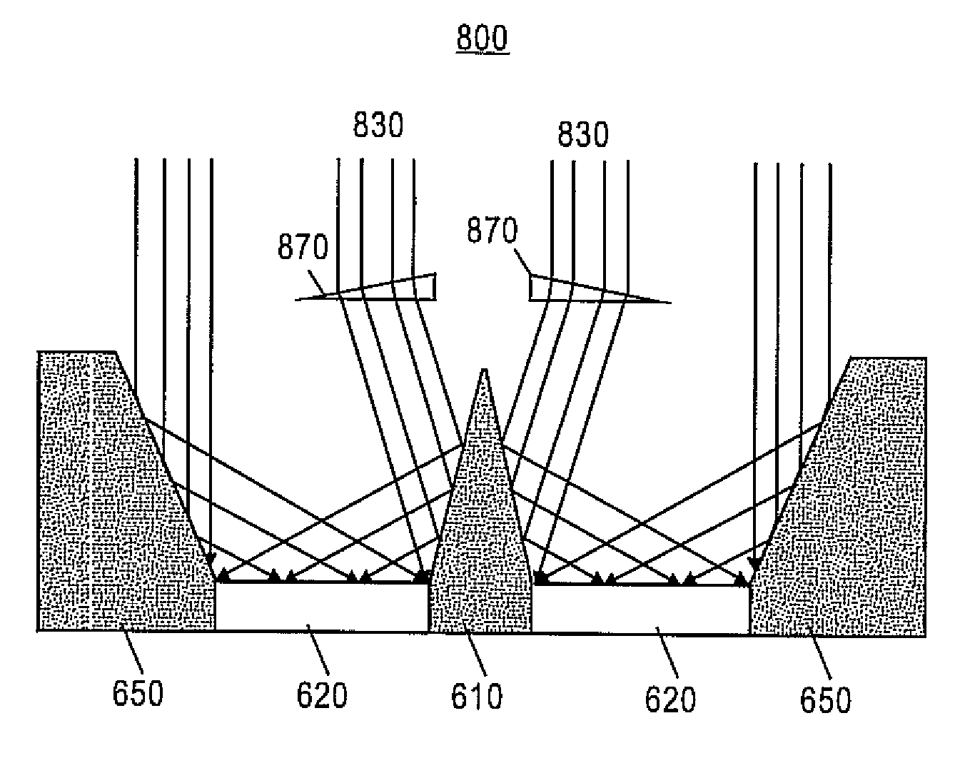 Method and apparatus for producing interferometric lithography patterns with circular symmetry