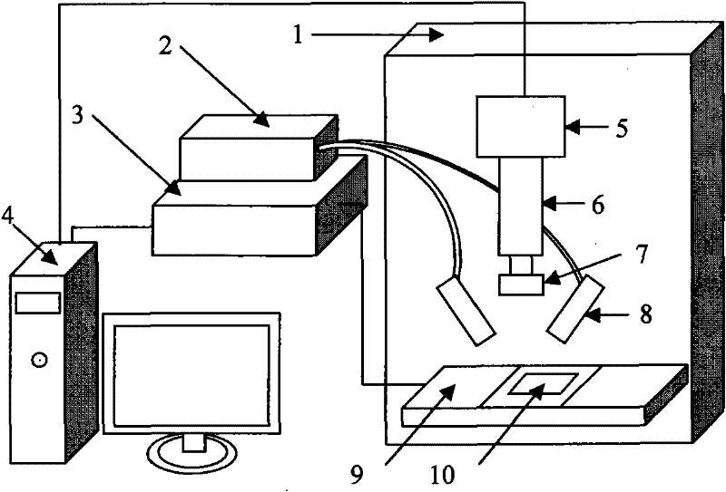 Method and device for detecting stored-grain insects based on near infrared super-spectral imaging technology