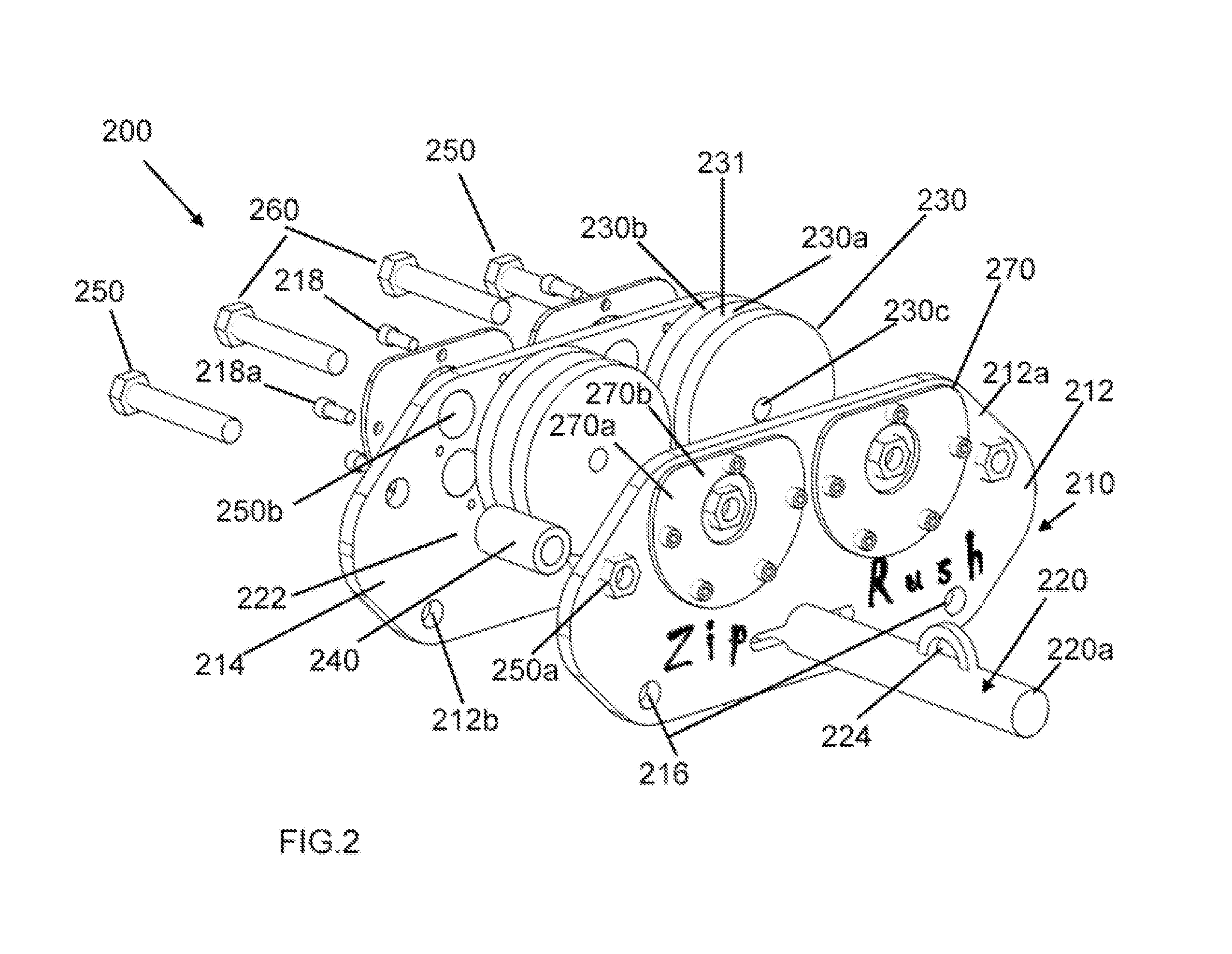 High-speed magnetic trolley