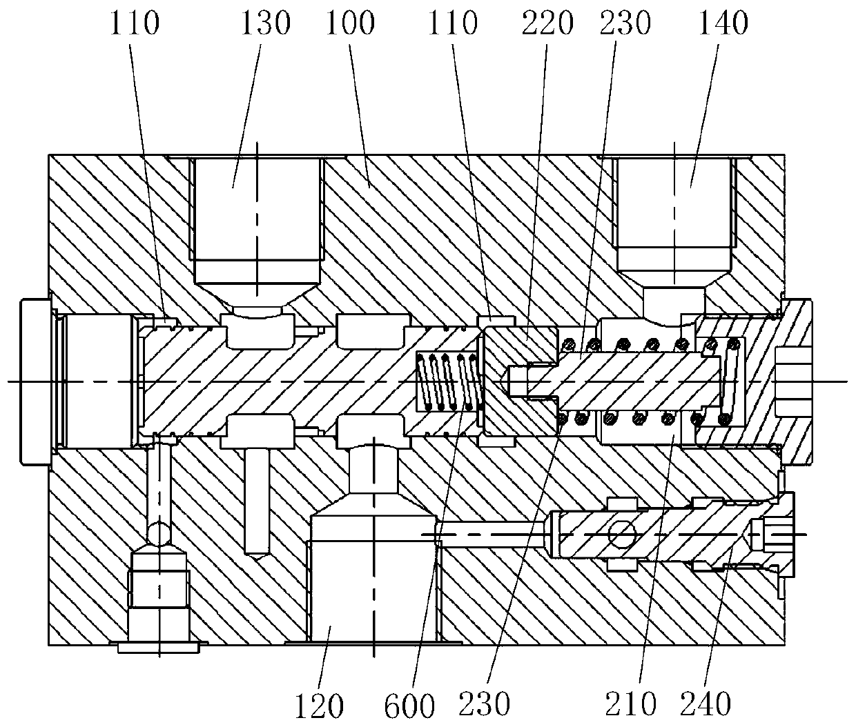 Buffer valve, rotation hydraulic system and crane