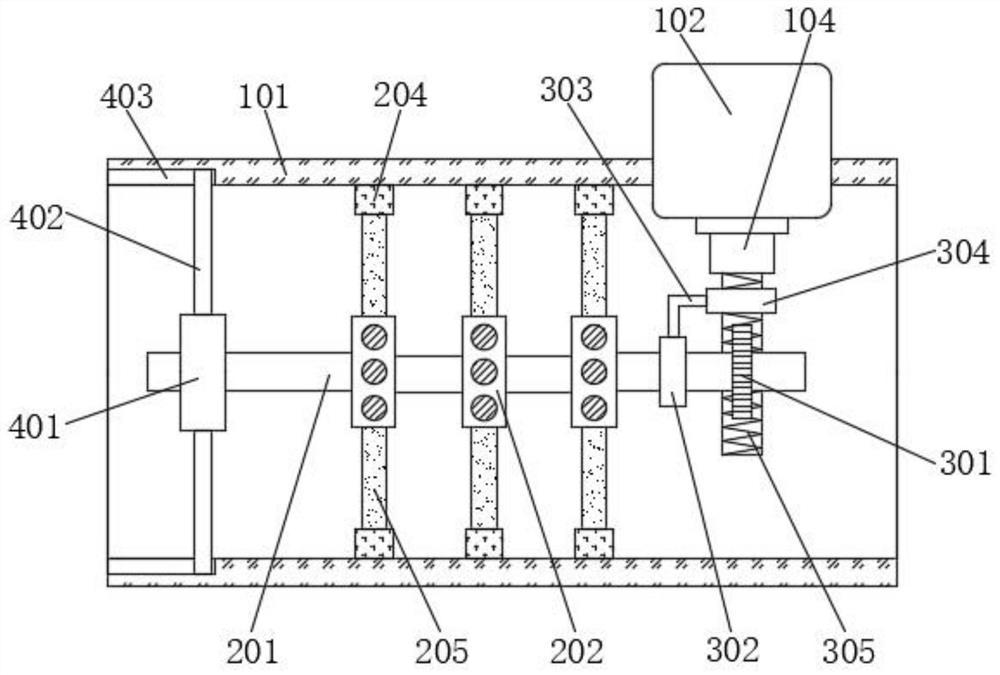 Adhesive fluff filtering device for textile wastewater treatment