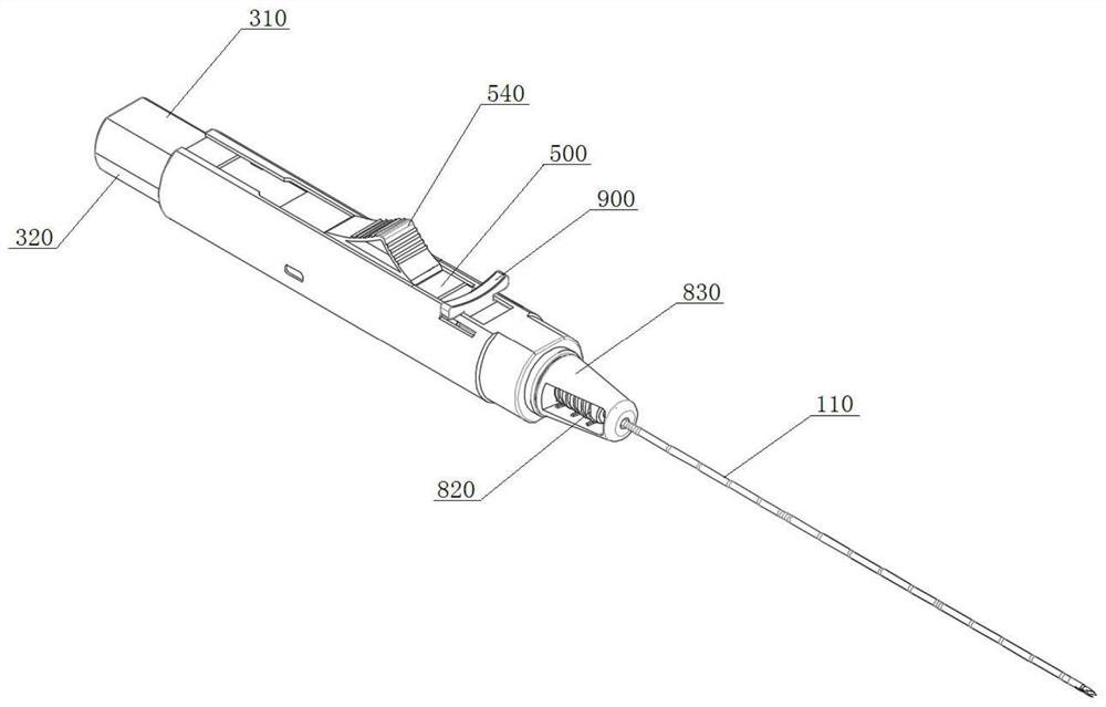 End cutting biopsy gun