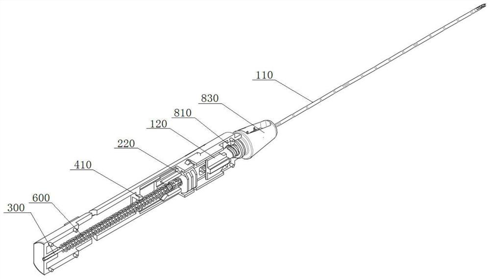 End cutting biopsy gun