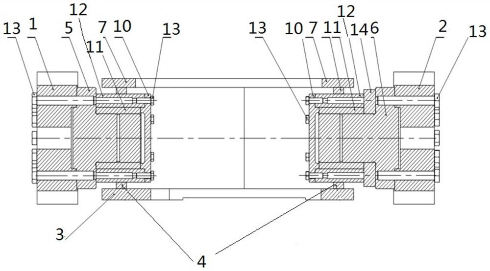 Swing frame for underground scraper