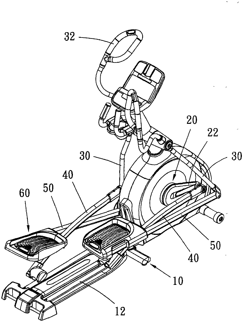 Sports apparatus and pedal assemblies applied to sports apparatus