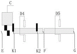 Automatic sizing and cold shearing method and automatic sizing and cold shearing device