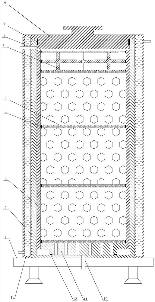 A self-tightening multi-layer supercritical extraction kettle