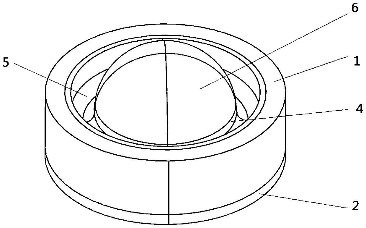 Full-flexible capacitive three-dimensional force touch sensor