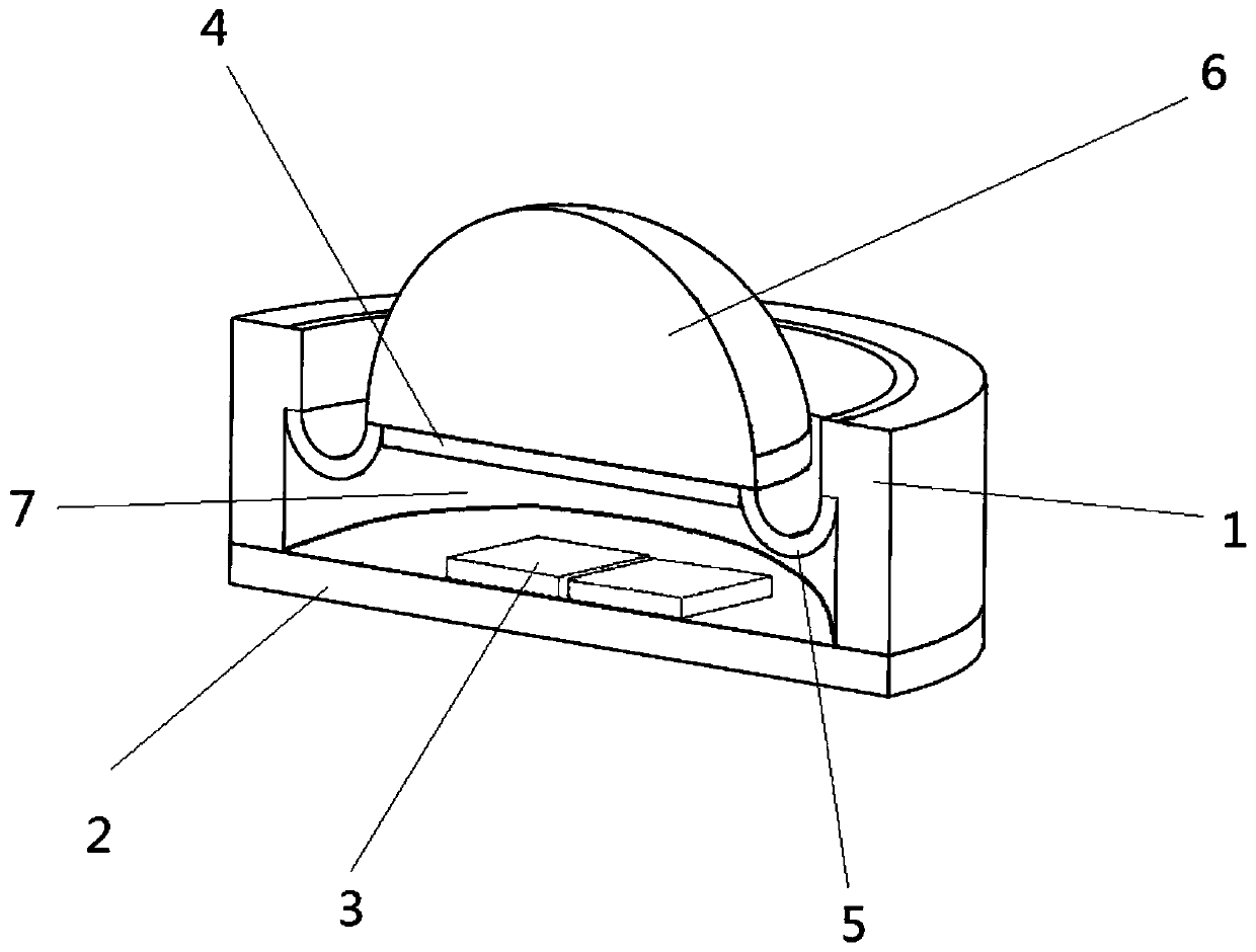 Full-flexible capacitive three-dimensional force touch sensor