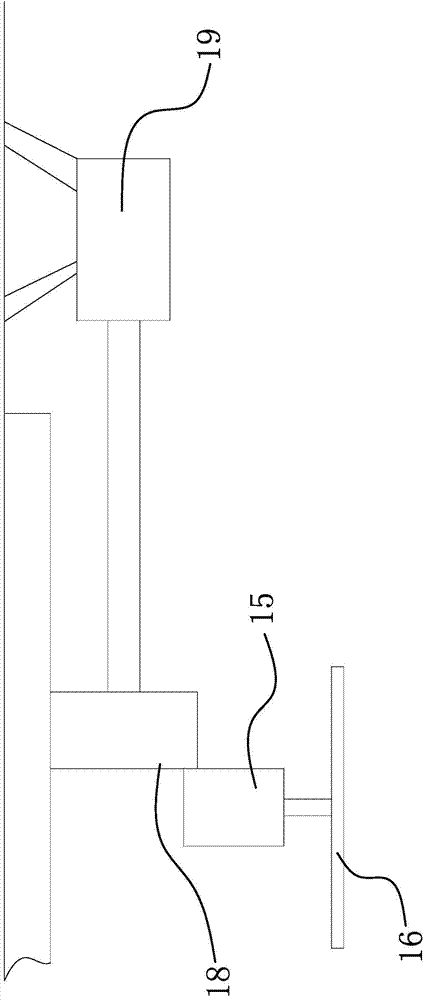 Busbar connector device of subway tunnel