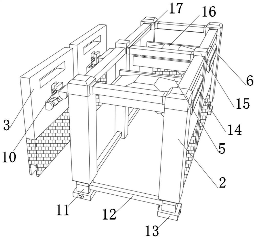 Steel structure building based on steel structure building and having collapse protection function