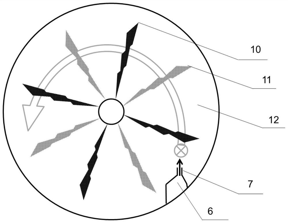 Combustion chamber system suitable for high-power-density diesel engine