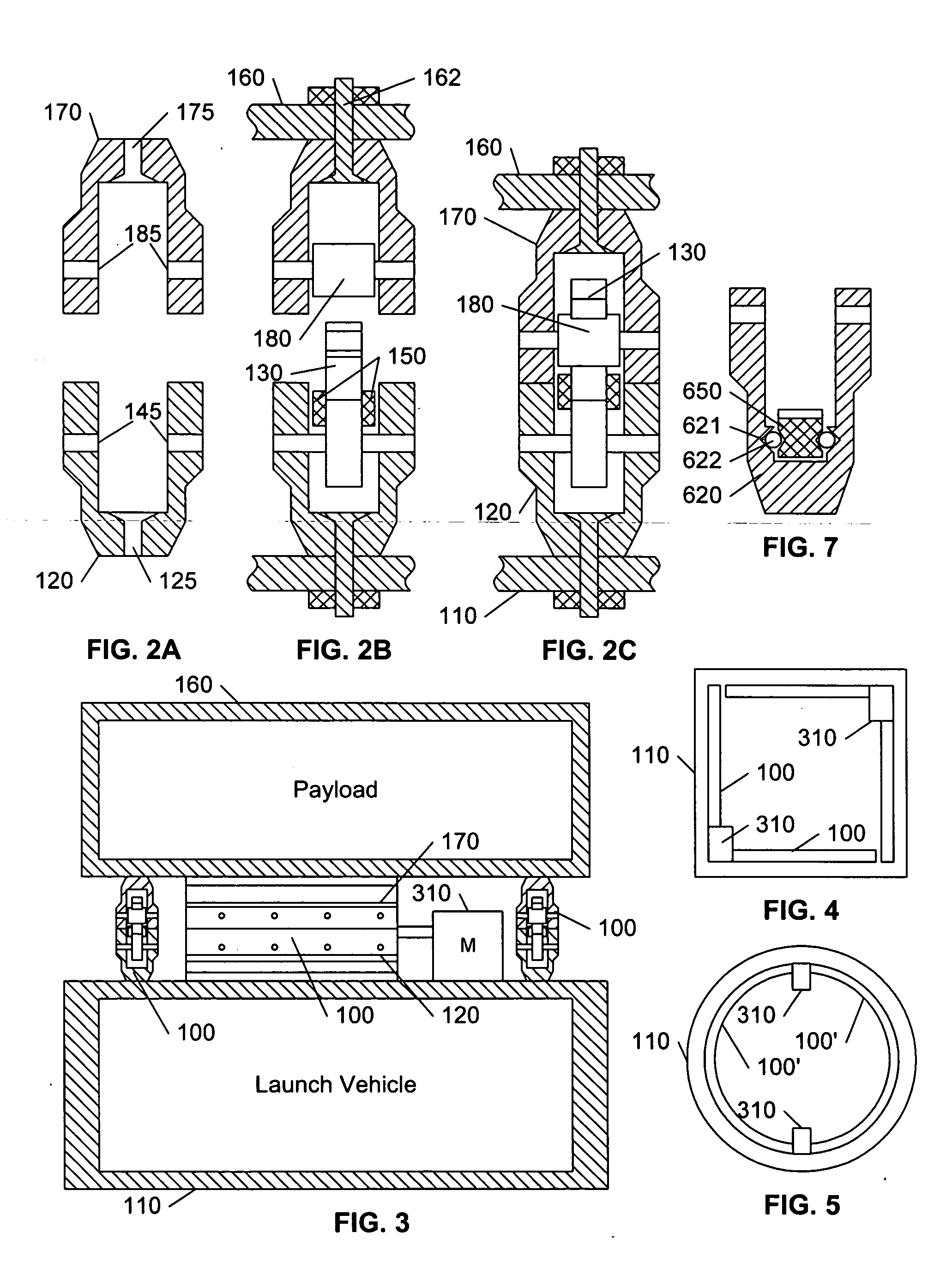 Latching separation system