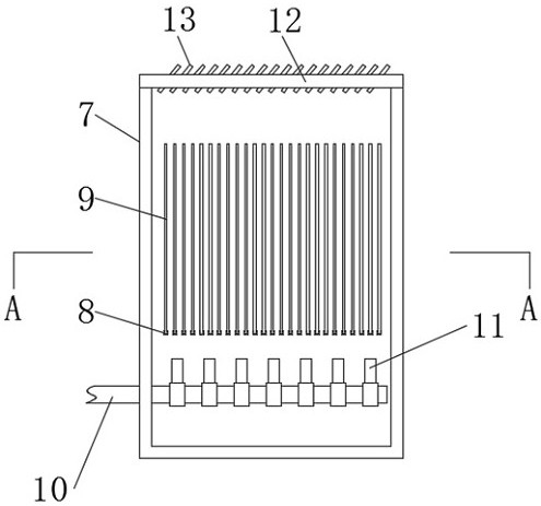 A synchronous built-in denitrification system