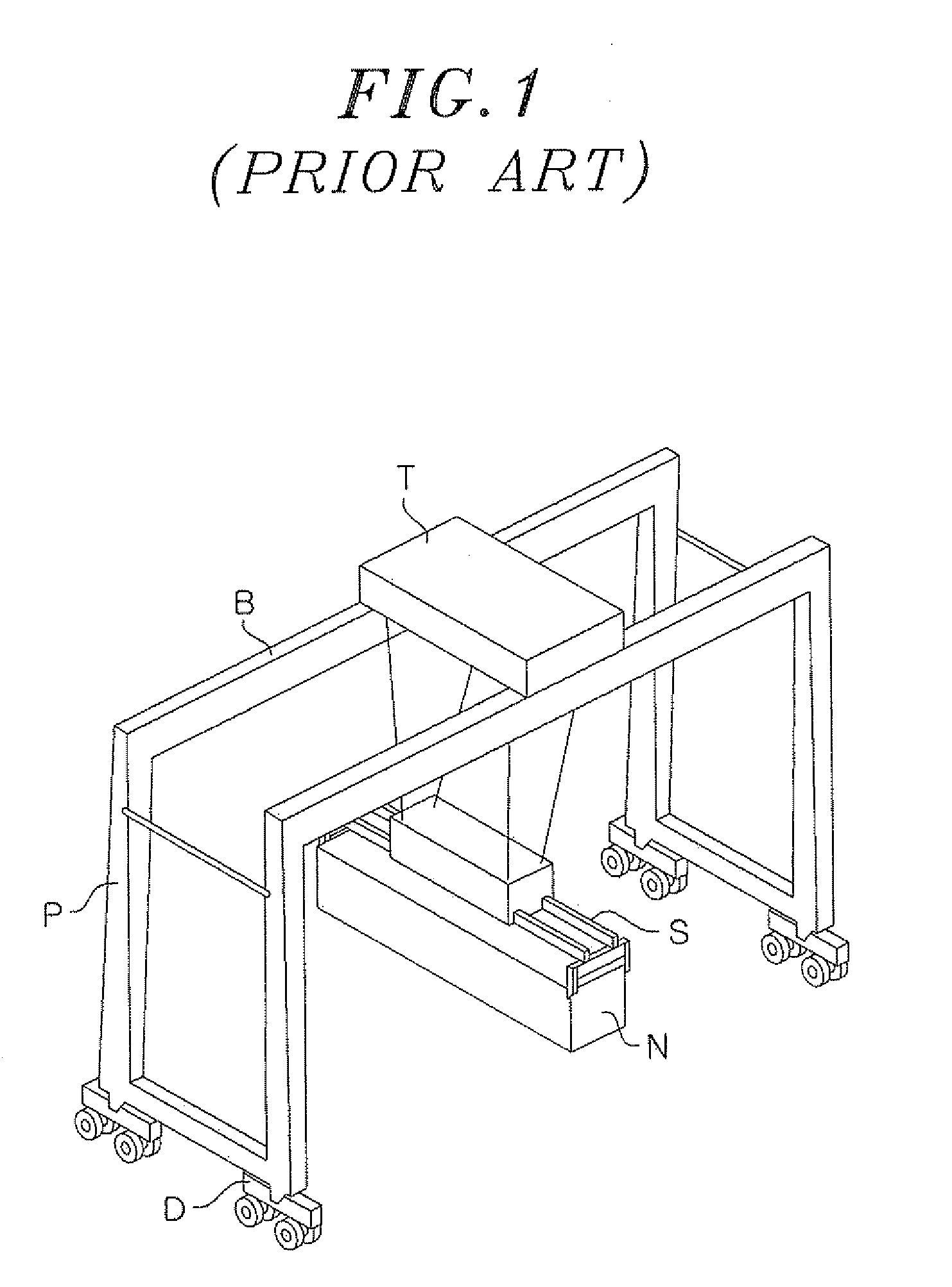 Crane spreader and method for automatically landing the same