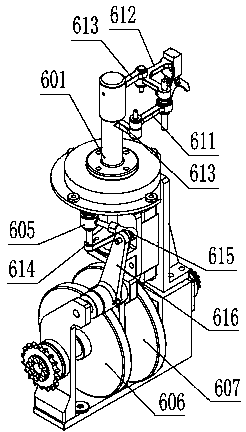 Discharge device of stuffed food forming machine