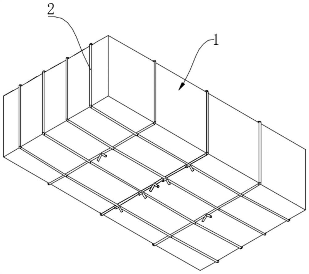 Mesh bone cement spacer for wrapping cancellous bone grafting for bone defect and preparation method of mesh bone cement spacer