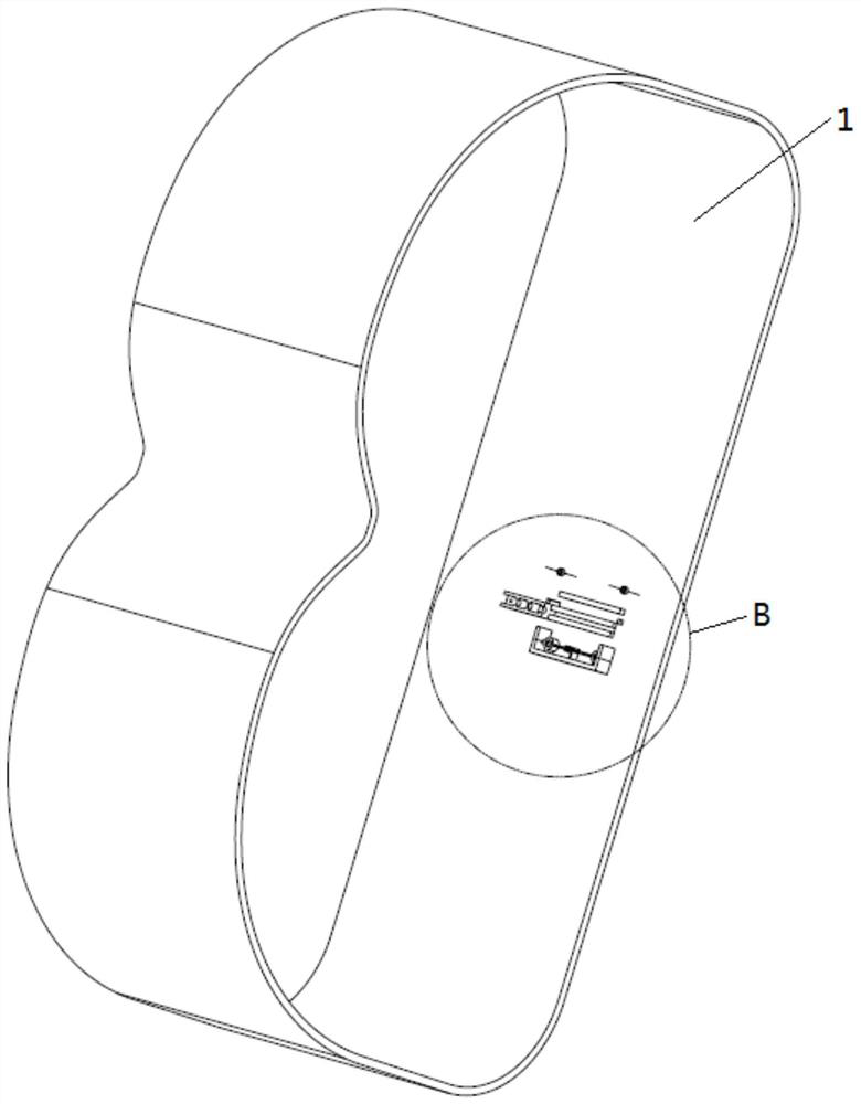 Head-mounted device and adjusting module thereof