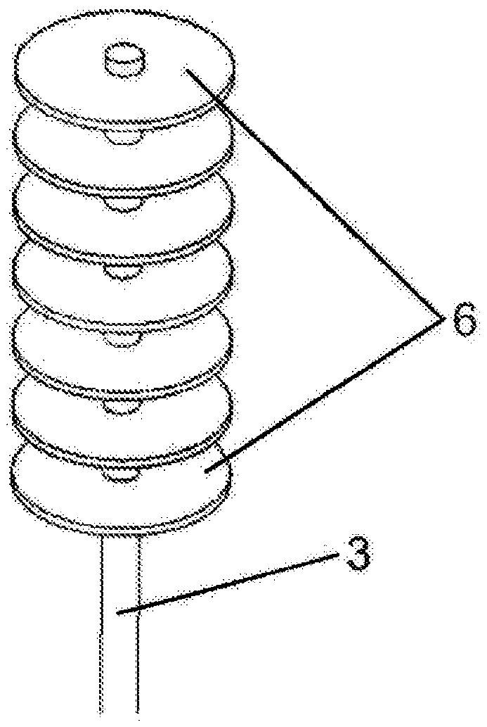 Refrigeration device for a power converter