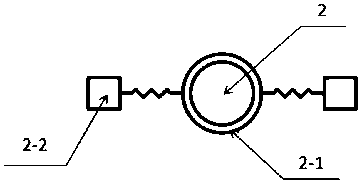 Heat exchange device based on vibration enhanced heat exchange and heat exchange device set