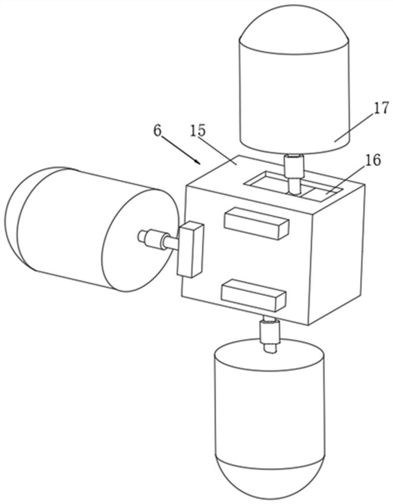 Circulating massage type muscle fascia gun and using method thereof