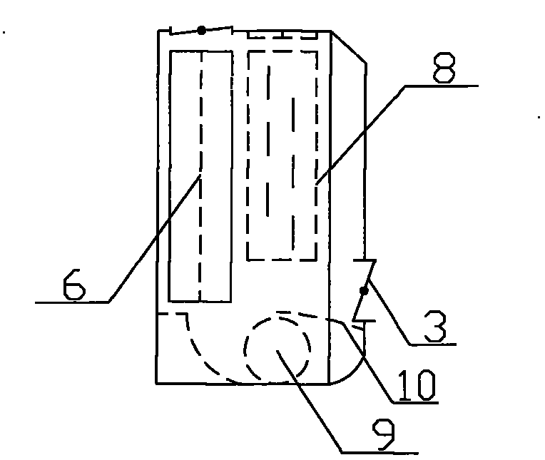 High-comfort-degree secondary return air room air conditioner with supply air temperature adjustable