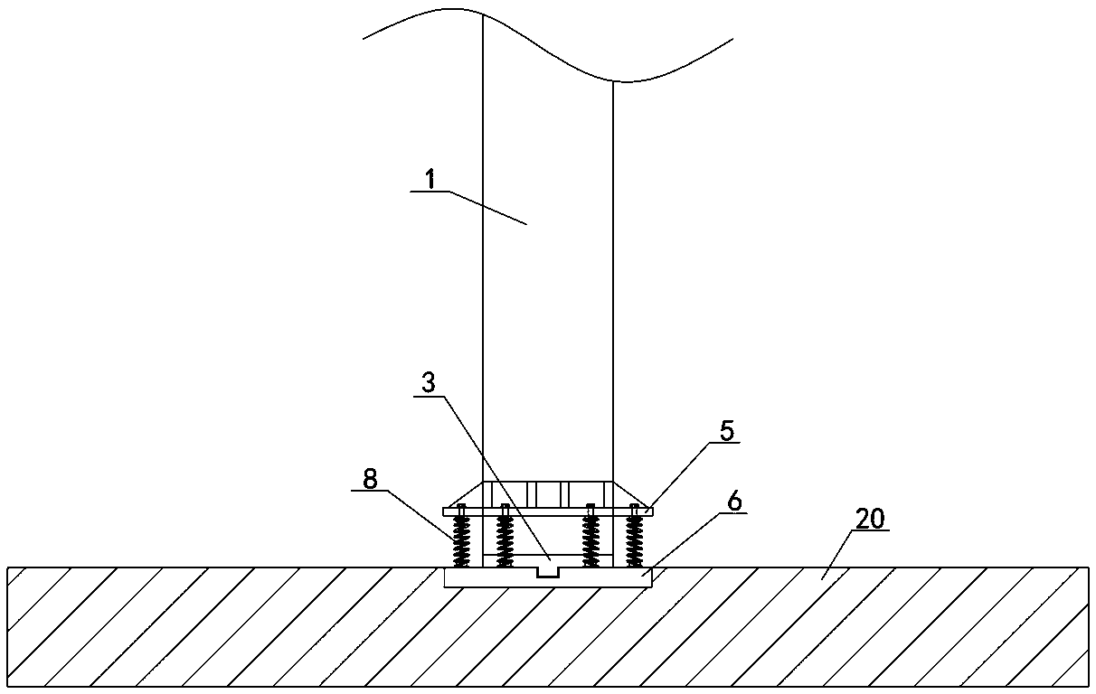 Non-damage energy dissipation prefabricated assembly-type frame structure system and construction method thereof