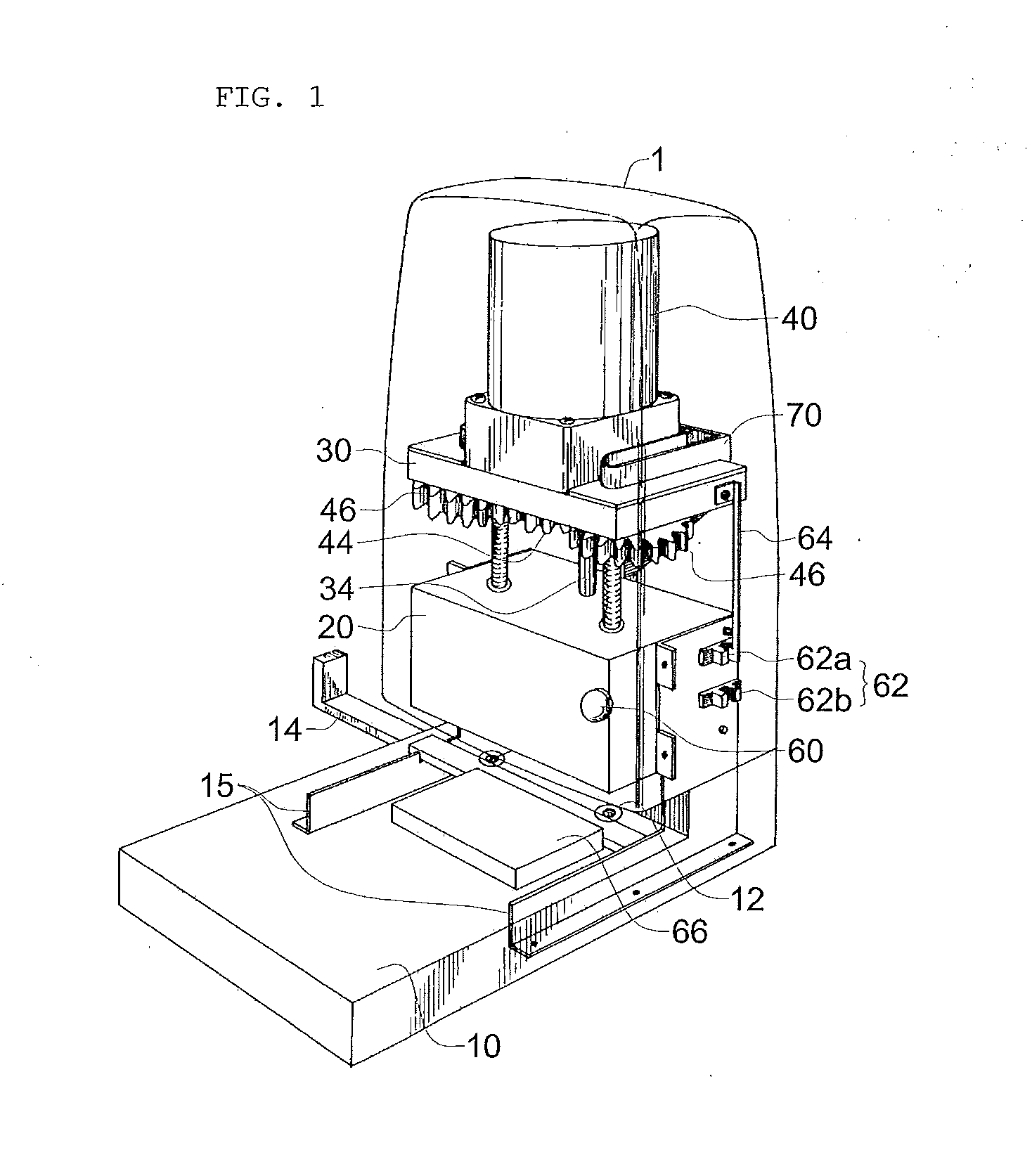 Automatic electric punching apparatus