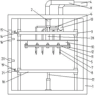 Inflating machine for injection molding of building block and inflating method using inflating machine