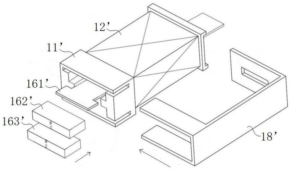 Stacked double-magnet toggle type self-generating device and wireless switch