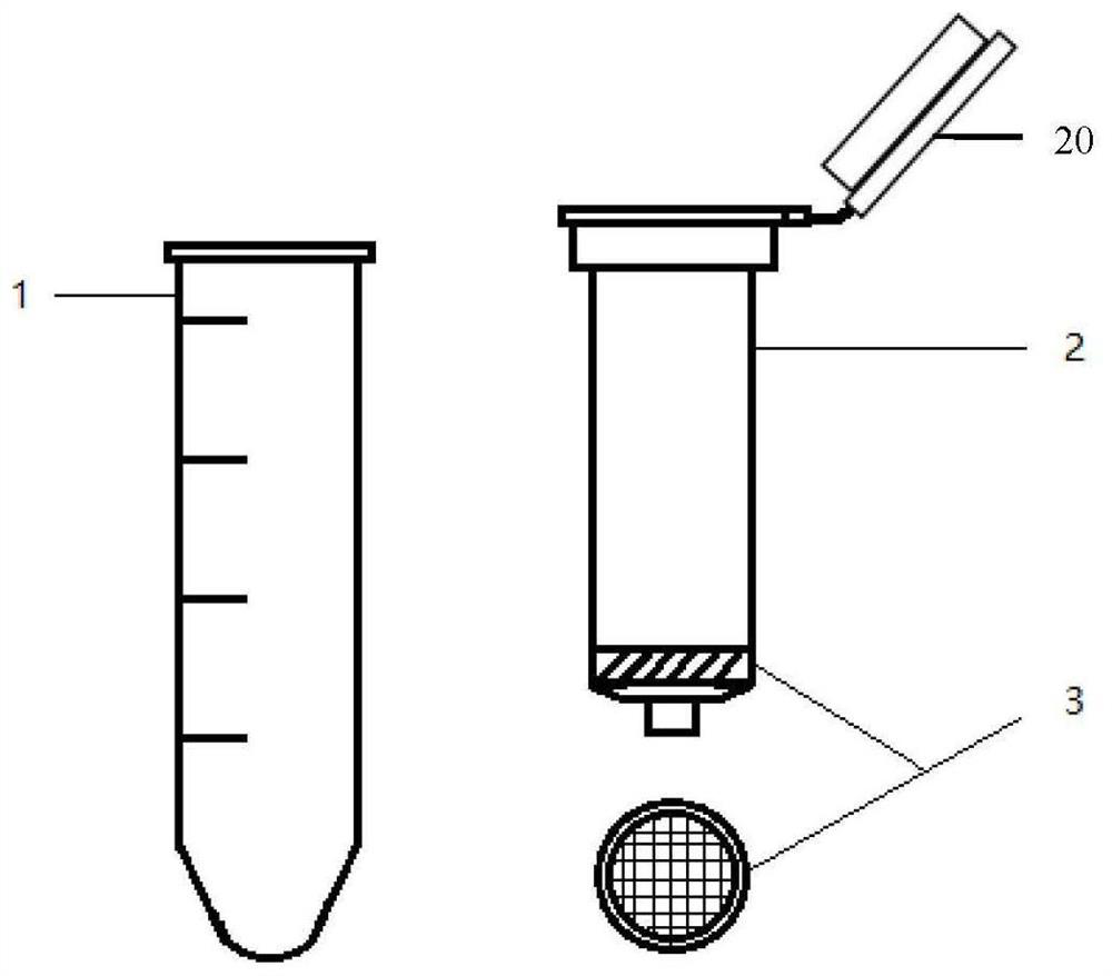 Infantile nucleated red blood cell trap vector, extraction device and method