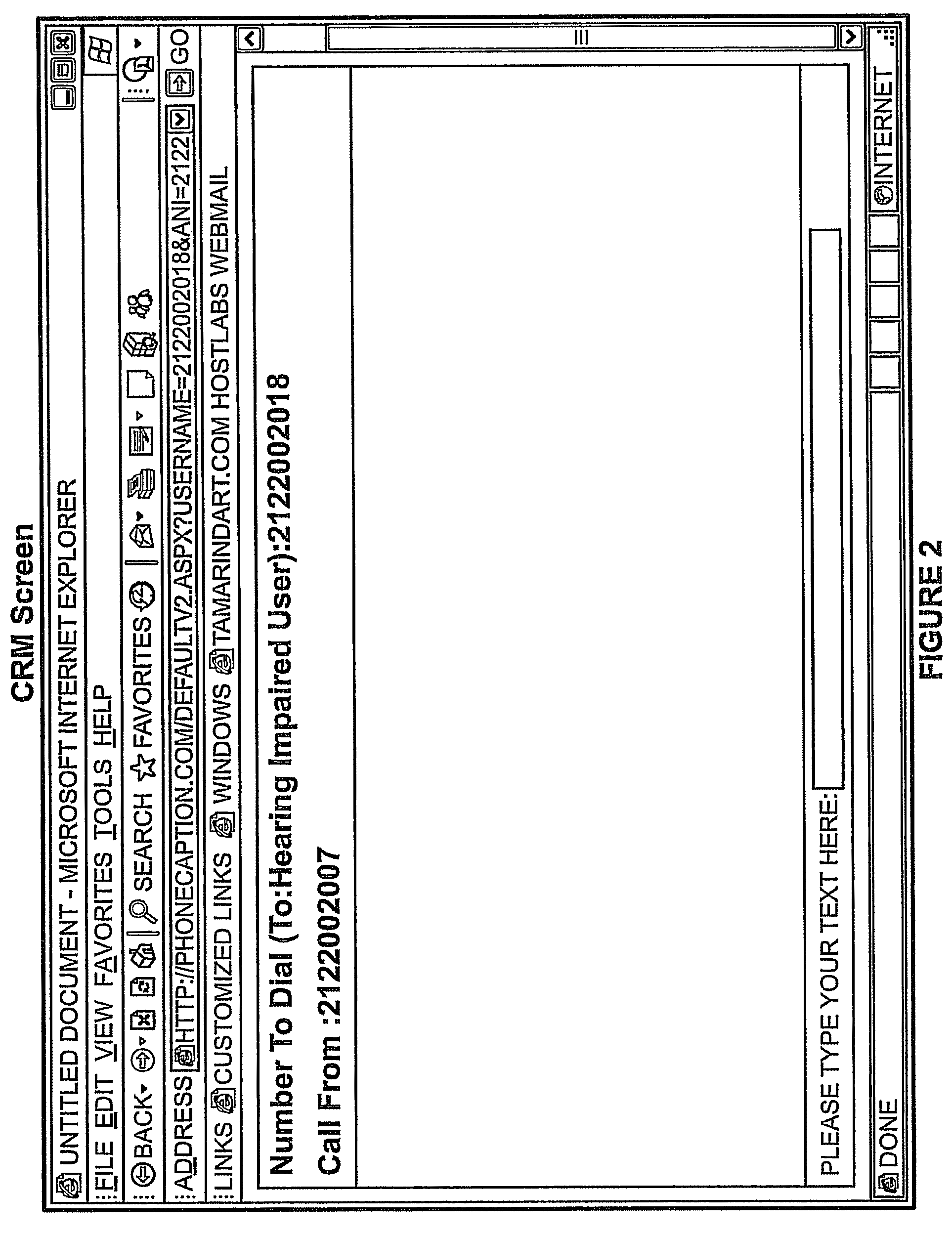 Internet protocol text relay for hearing impaired users