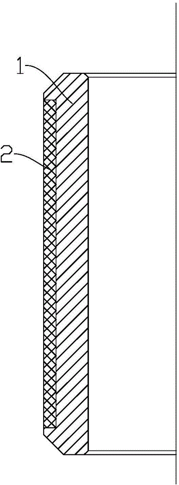 A cemented carbide radial bearing body for a screw drilling tool and its production method