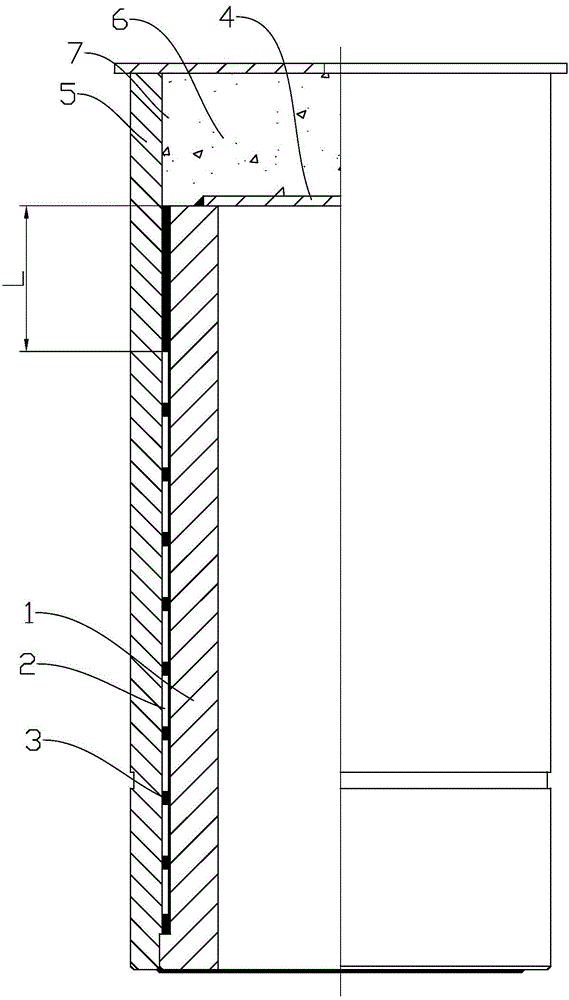 A cemented carbide radial bearing body for a screw drilling tool and its production method