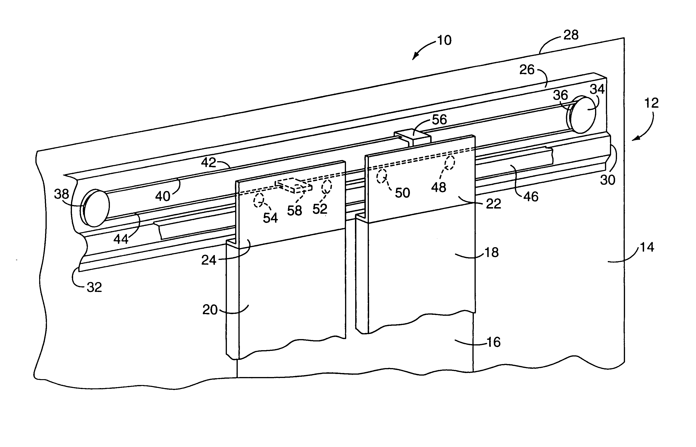 Elevator door system