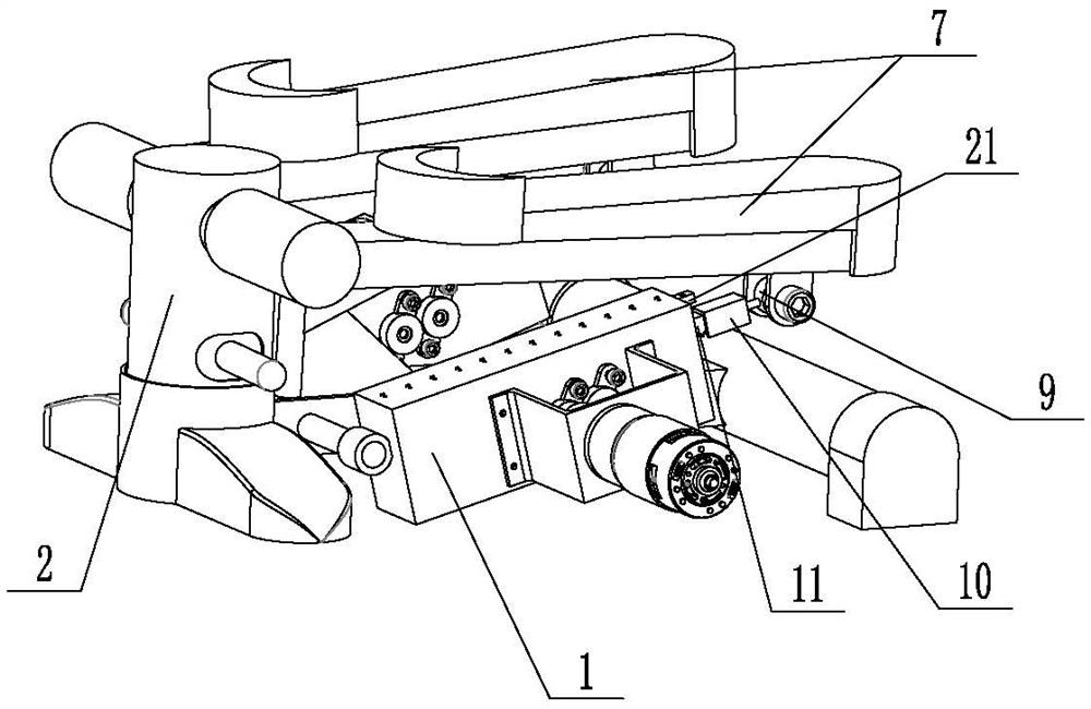 An energy recovery damping stepper and its use method