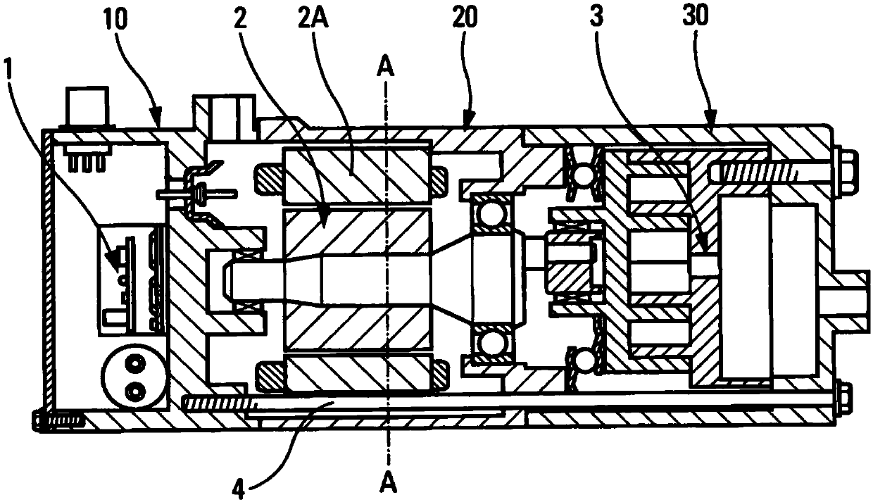 Modular electric compressor including assembly unit