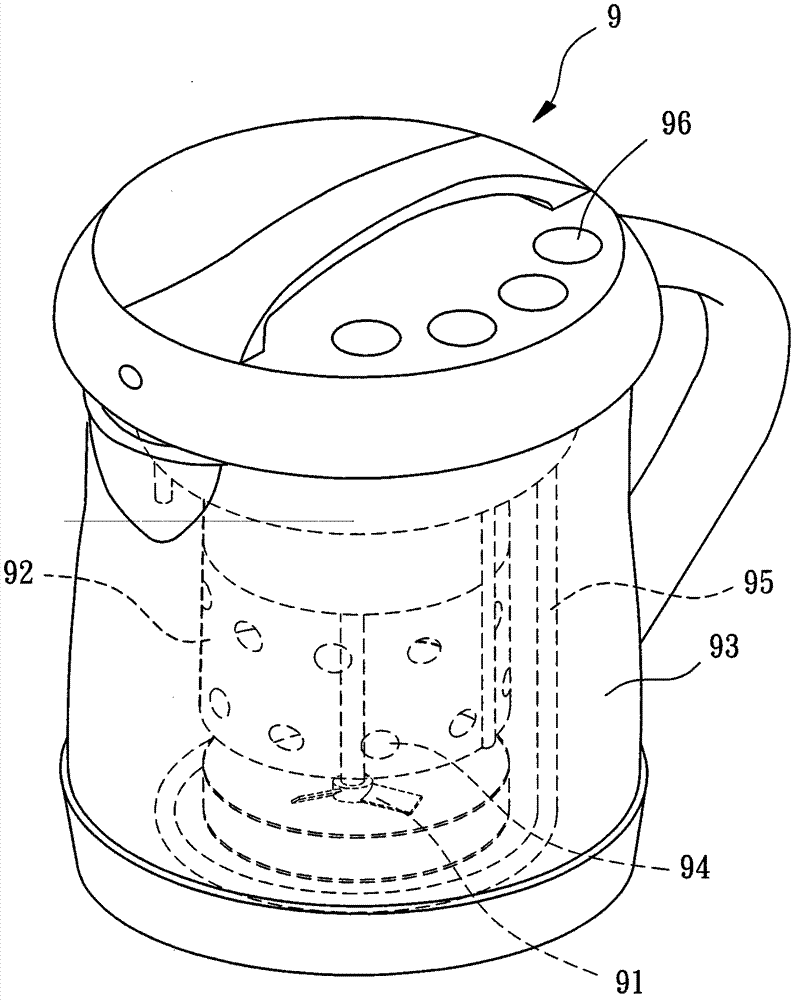 Scum juice separator and food ingredient processing method