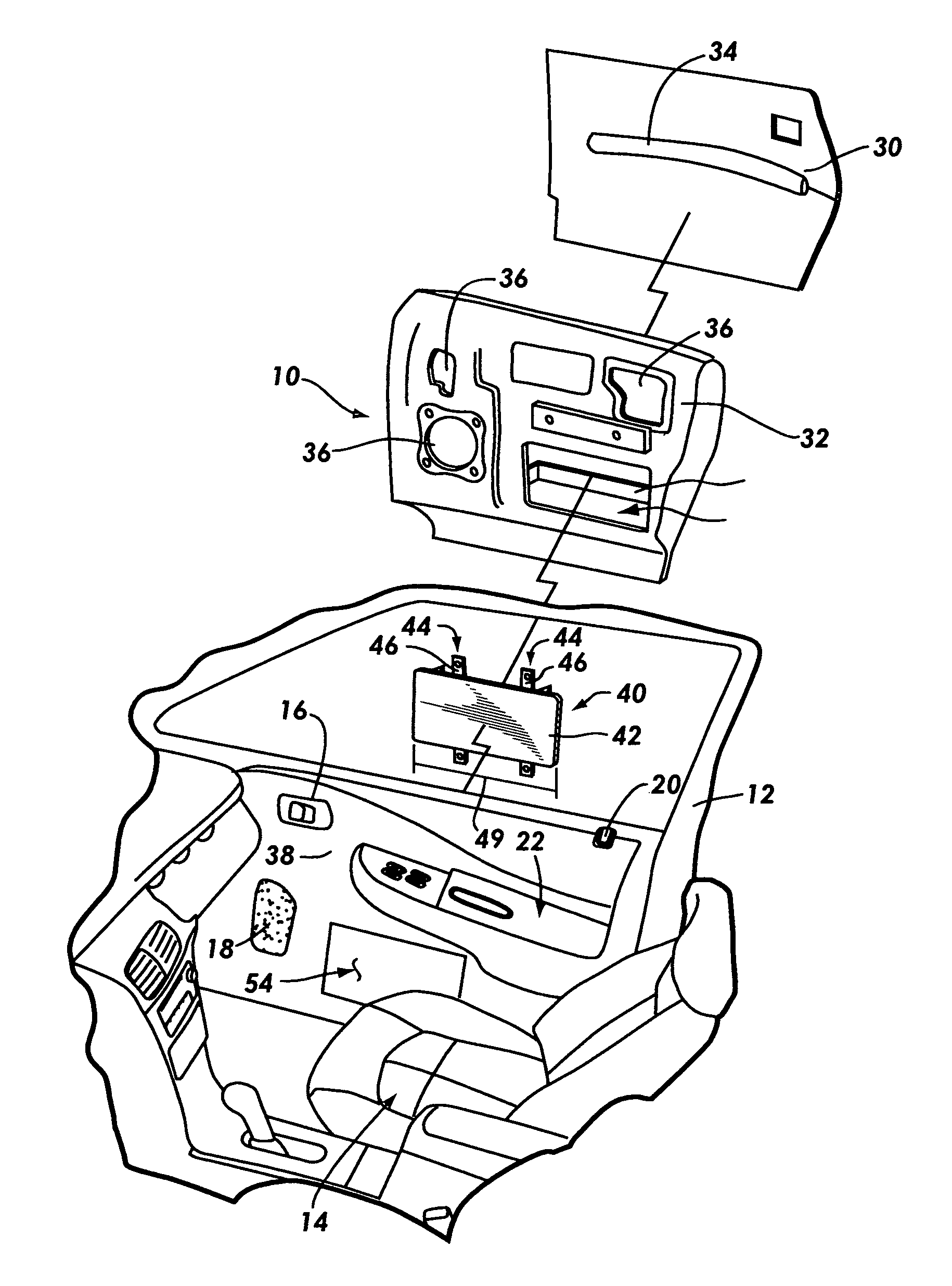 Expandable pelvic side airbag