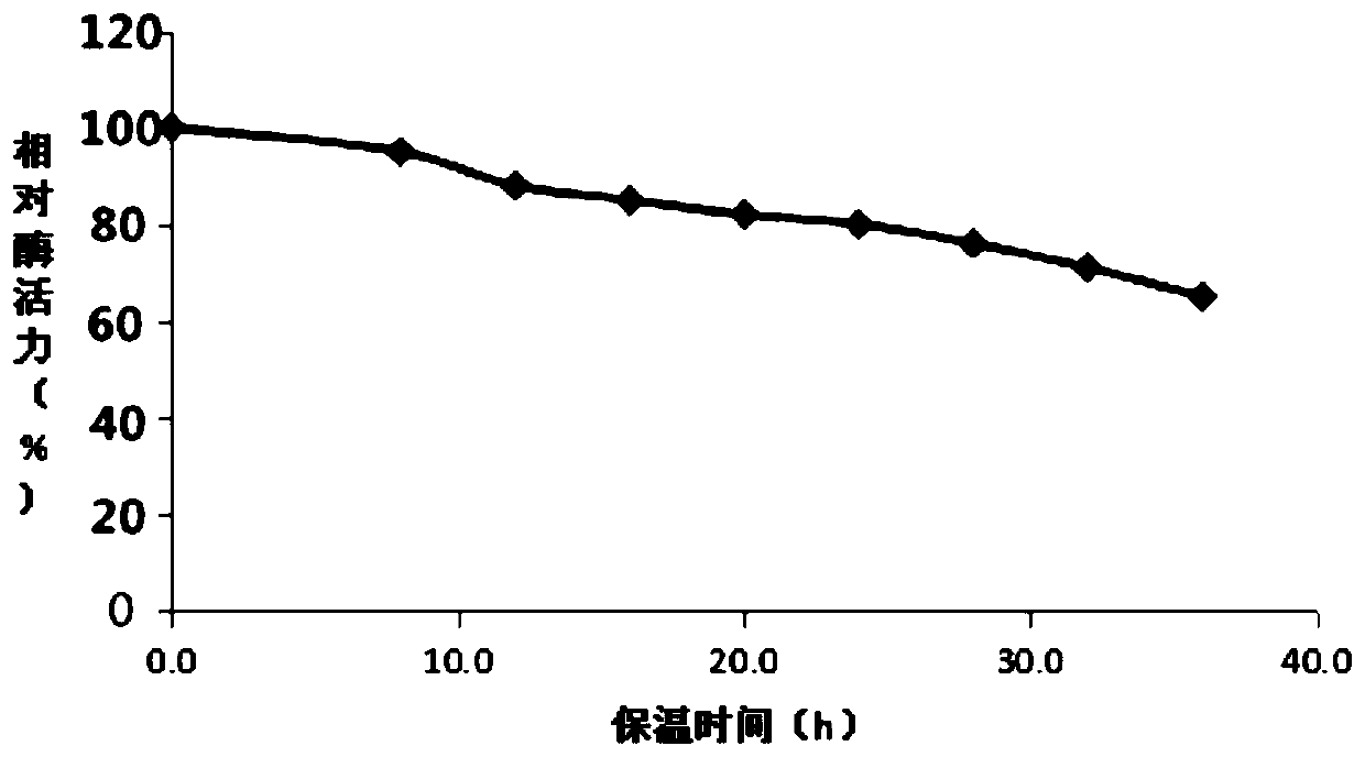 A strain of Pseudomonas with high lipase production and method for fermenting and producing enzyme