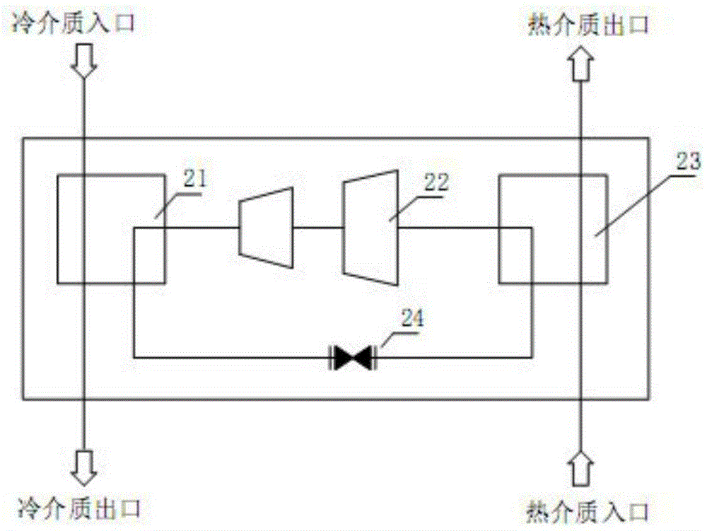 Low-temperature spray evaporation waste water treatment device and waste water treatment method